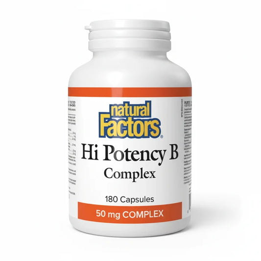 Natural Factors: Hi Potency B Complex 50 mg