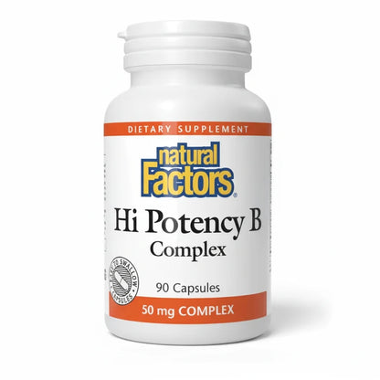 Natural Factors: Hi Potency B Complex 50 mg