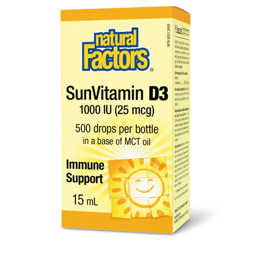 Natural Factors: Vitamin D3 1000 IU