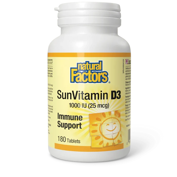 Natural Factors: Vitamin D3 1000 IU