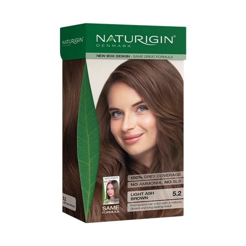 Naturigin 5.2 Light Ash Brown Permanent Hair Color