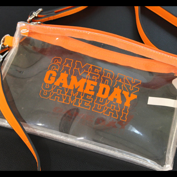 Neil Game Day Clear Crossbody Bag