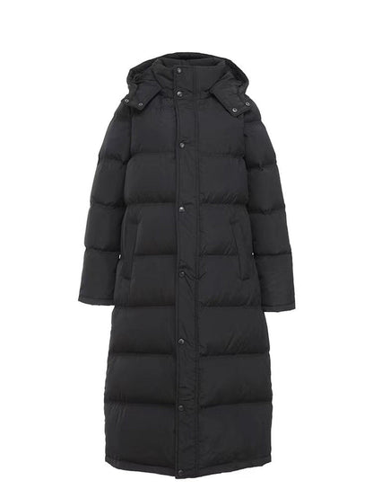 New Long Down Jacket Female Ultralong Overknee Thickened White Duck Down Coat