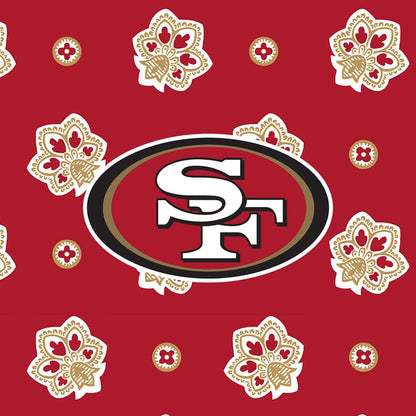 NFL ReActive Large Car Tote-San Francisco 49ers Bandana-Image 3-Vera Bradley