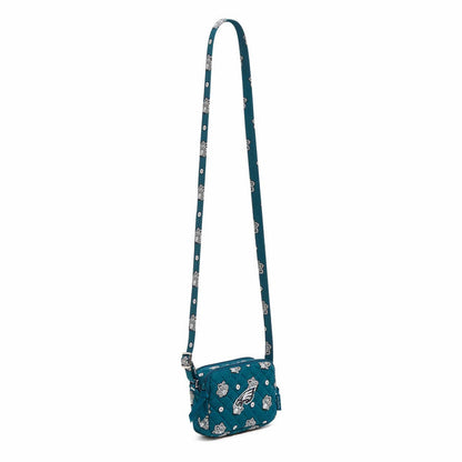 NFL RFID Small Stadium Crossbody Bag-Philadelphia Eagles Bandana-Image 3-Vera Bradley