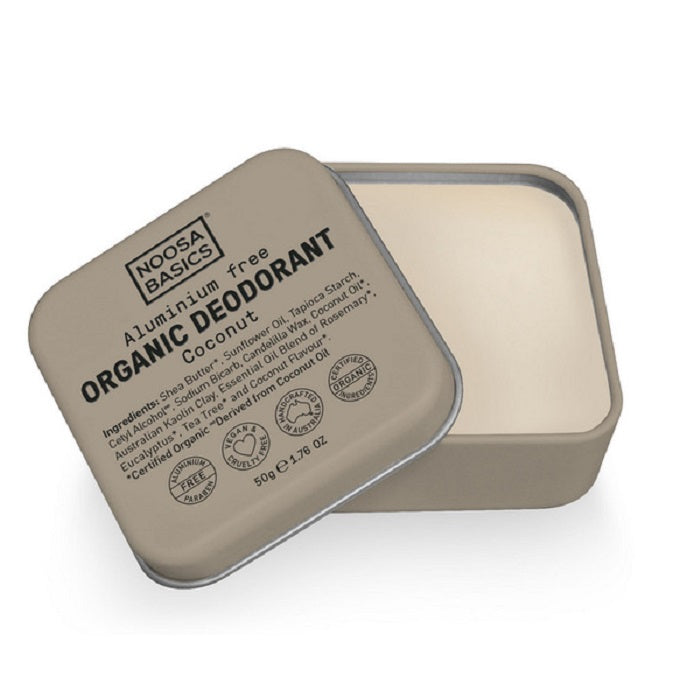 Noosa Basics Deodorant Tin - Coconut 50g - L'Organic
