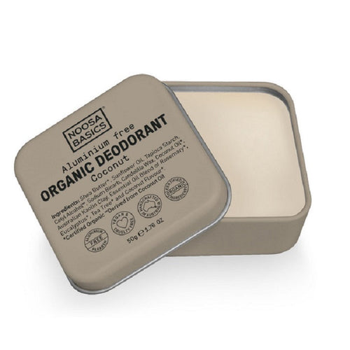 Noosa Basics Deodorant Tin - Coconut 50g - L'Organic