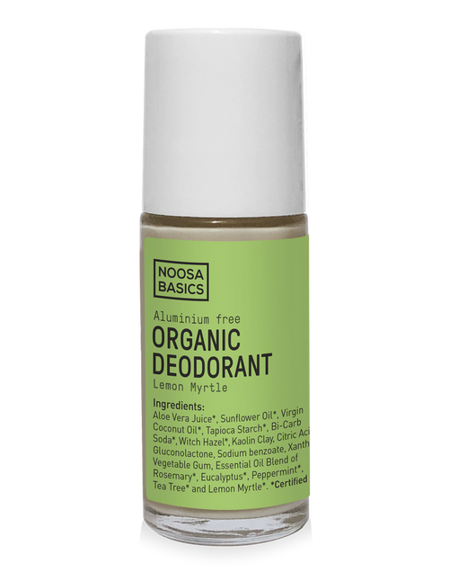 NOOSA BASICS Organic Deodorant Roll on Lemon Myrtle 50ml - L'Organic