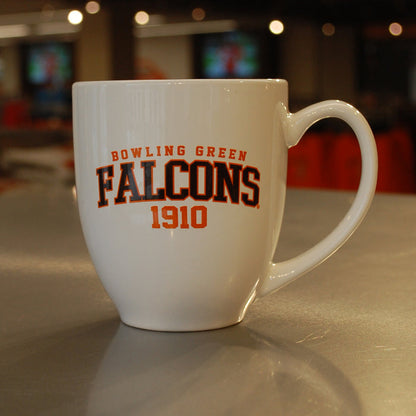 Nordic Bowling Green Falcons White 16oz Bistro Mug