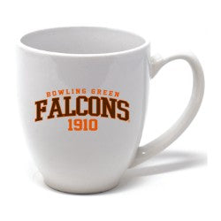Nordic Bowling Green Falcons White 16oz Bistro Mug