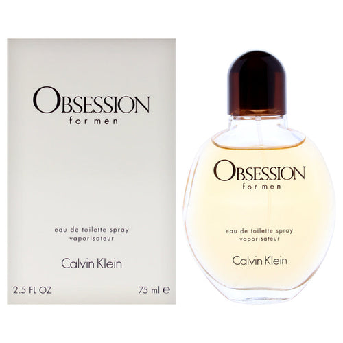 Obsession by Calvin Klein for Men - 2.5 oz EDT Spray