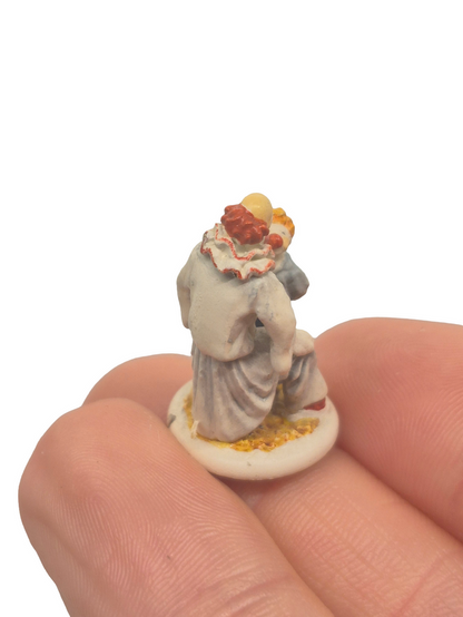 Olszewski "Clowning Around" Painted Metal Figurine by Goebel