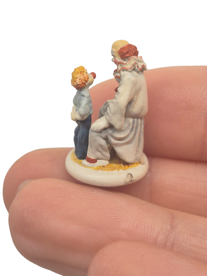 Olszewski "Clowning Around" Painted Metal Figurine by Goebel