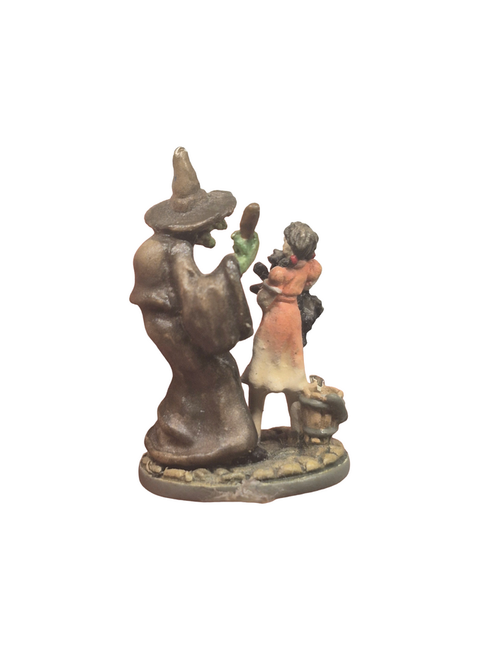 Olszewski Goelbel "Wicked Witch" Painted Metal Figurine