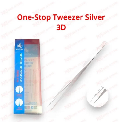 One-Stop Tweezer Silver 3D