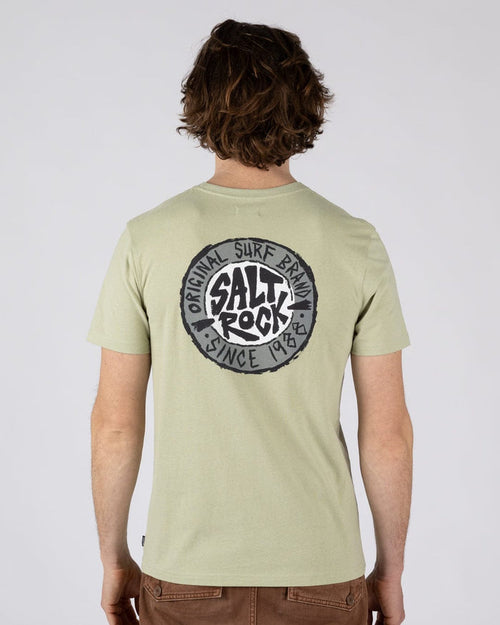 Original SR Mens Short Sleeve T-Shirt in Light Green