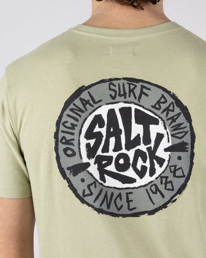 Original SR Mens Short Sleeve T-Shirt in Light Green