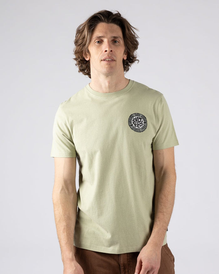 Original SR Mens Short Sleeve T-Shirt in Light Green