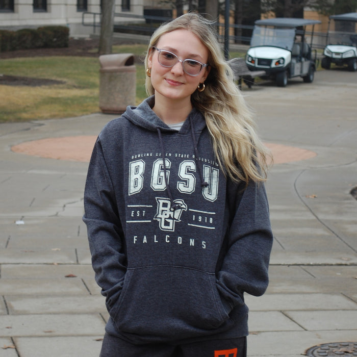 Ouray BGSU Falcons Weathered Fleece Hood