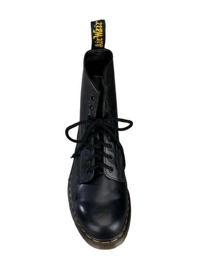 Dr. Martens Lace Up Black Leather Boots