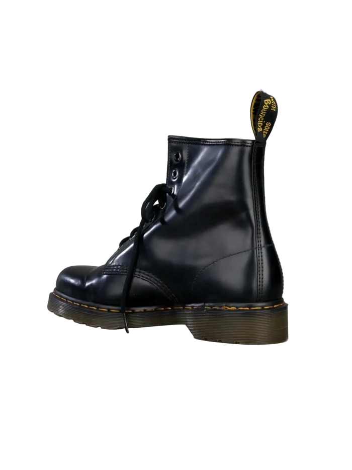 Dr. Martens Lace Up Black Leather Boots