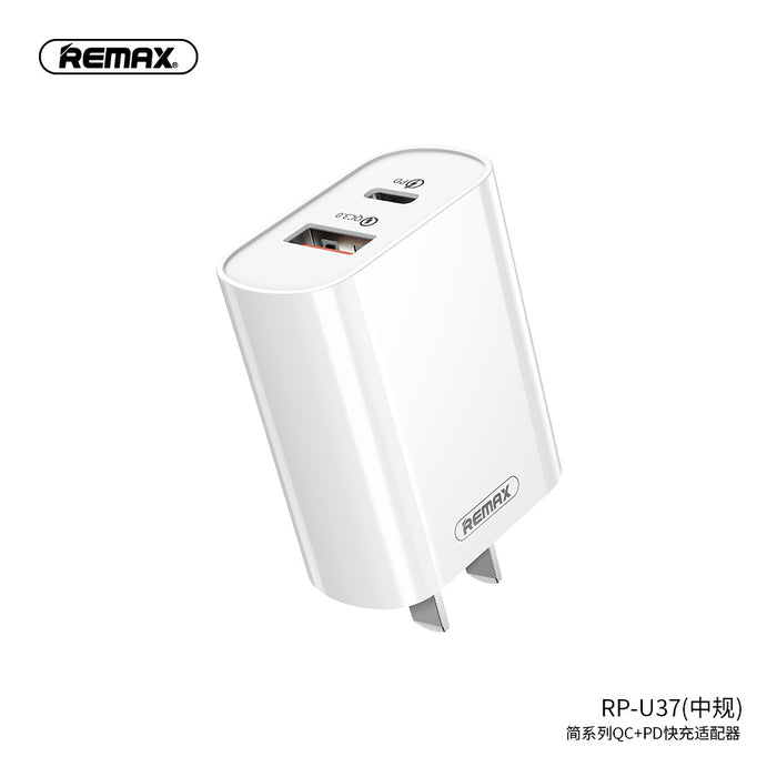 PA399 - REMAX QC+PD Fast Charging Adapter Set