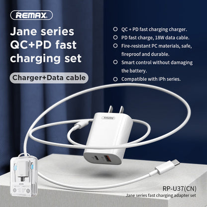 PA399 - REMAX QC+PD Fast Charging Adapter Set