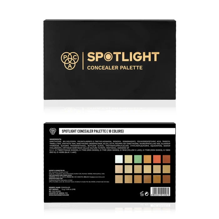 PAC SPOTLIGHT CONCEALER PALETTE