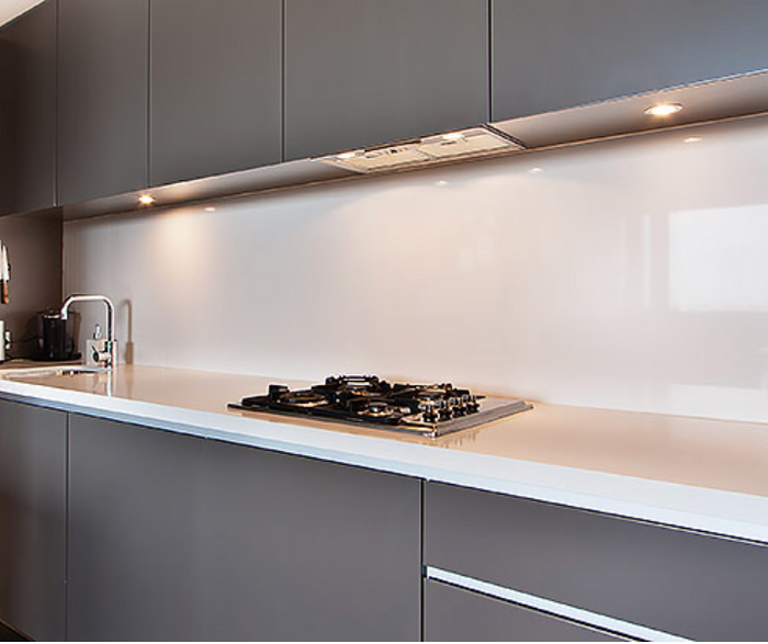 Painted Glass Splashback Customisation