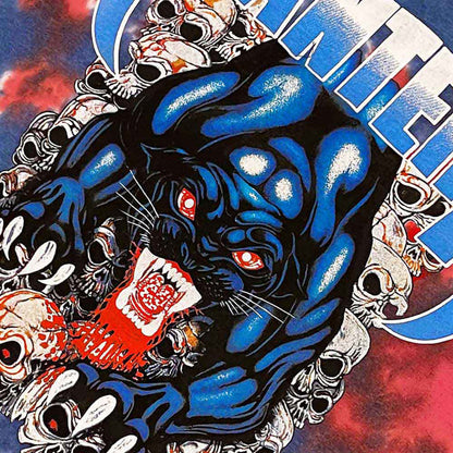 PANTERA - PANTHER - T-Shirt Blue (Wash Collection)