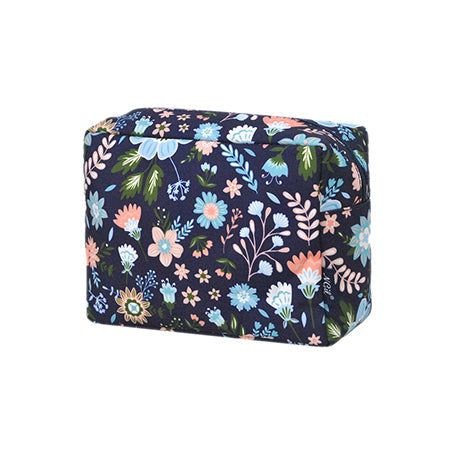 !!!Pastel Floral NGIL Large Cosmetic Travel Pouch
