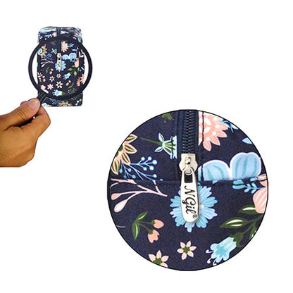 !!!Pastel Floral NGIL Large Cosmetic Travel Pouch
