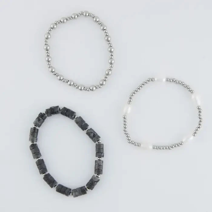 Pearl Bracelet Set