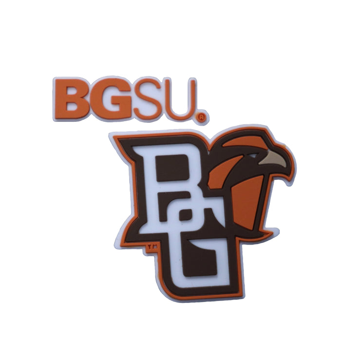 Peekaboo & BGSU Rubber Clog Charm 2pk
