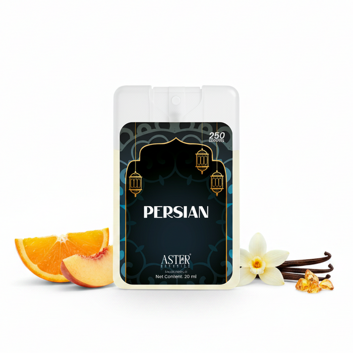Pocket-sized Persian unisex perfume bottle, 20ml