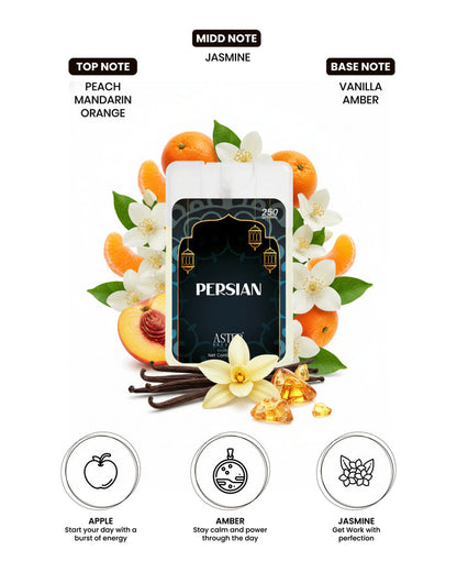 Pocket-sized Persian perfume bottle, 20ml, unisex