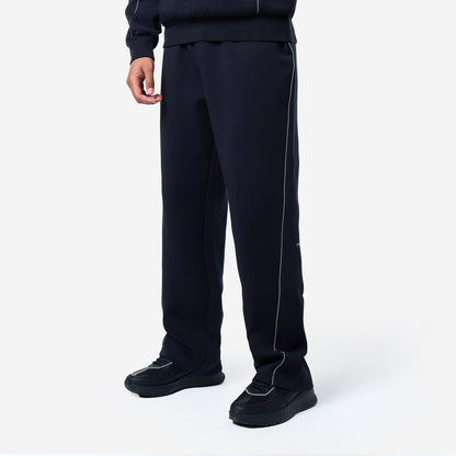 Piping Detail Interlock Jogger | Black