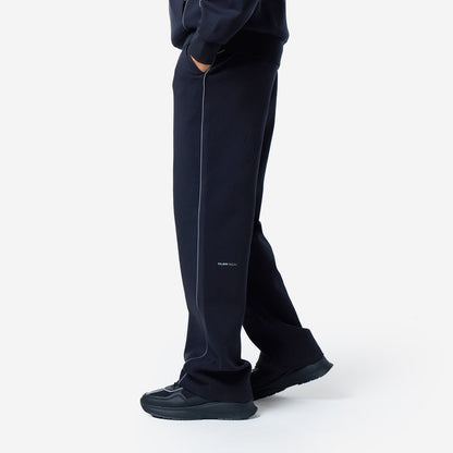 Piping Detail Interlock Jogger | Black