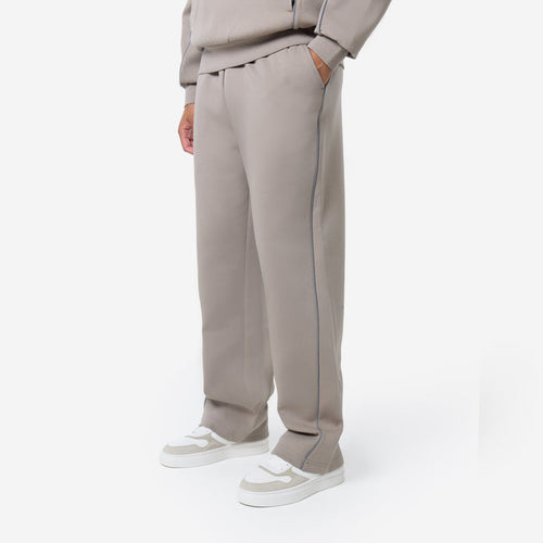 Piping Detail Interlock Jogger | Dark Fossil