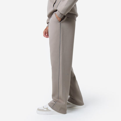 Piping Detail Interlock Jogger | Dark Fossil