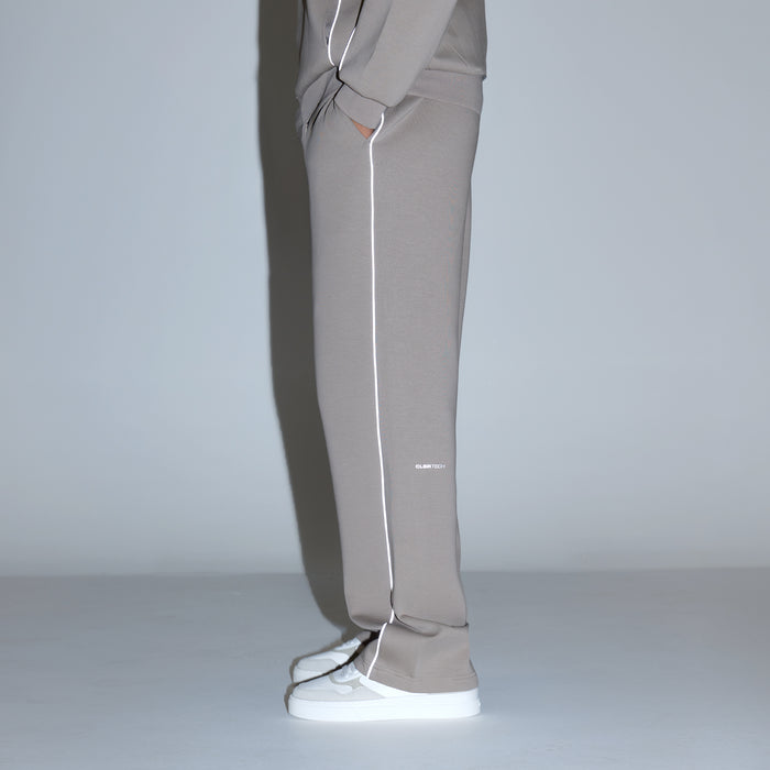 Piping Detail Interlock Jogger | Dark Fossil