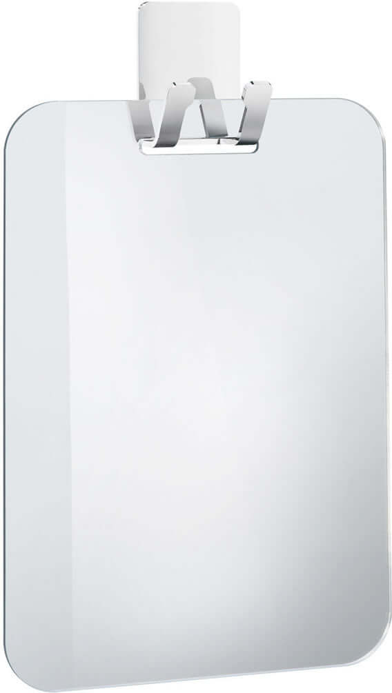 Plastic Shower Mirror with Self-Adhesive Hook - SMEDBO