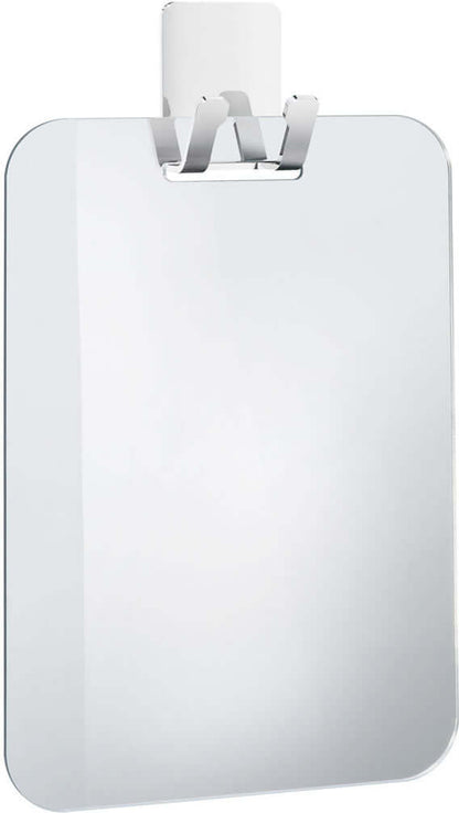 Plastic Shower Mirror with Self-Adhesive Hook - SMEDBO