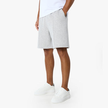 Pleated Core Short | Grey Marl