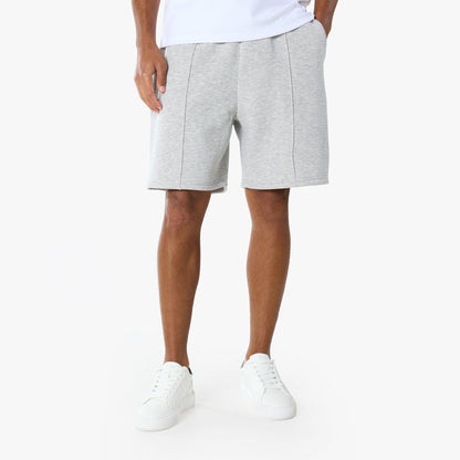 Pleated Core Short | Grey Marl