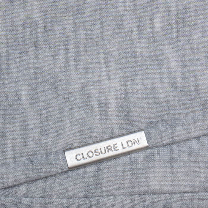 Pleated Core Short | Grey Marl