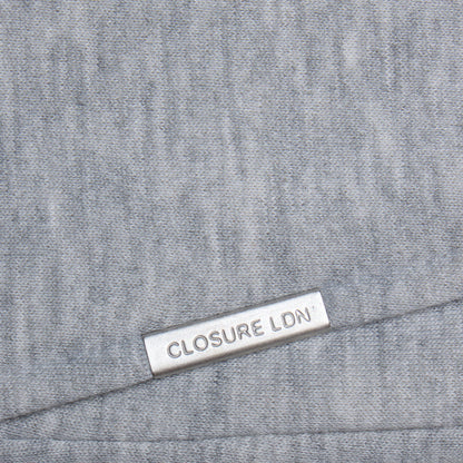 Pleated Core Short | Grey Marl