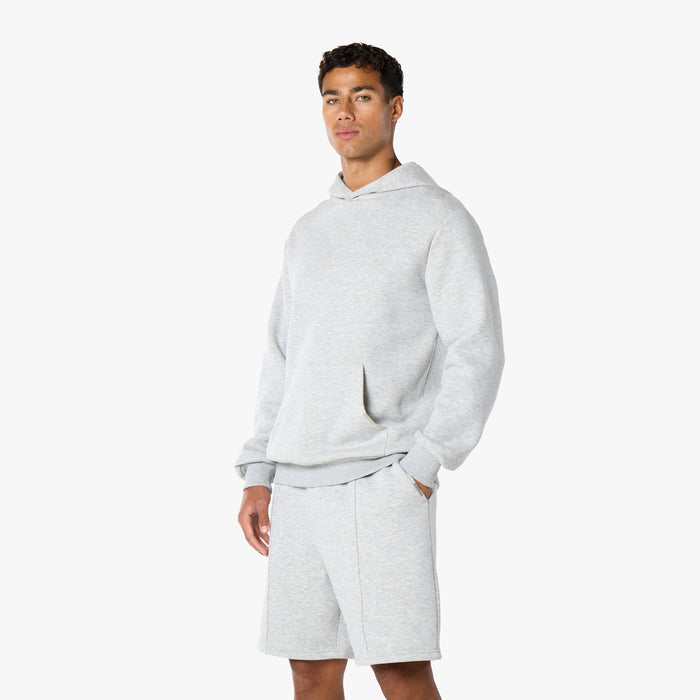Pleated Core Short | Grey Marl