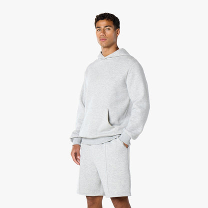 Pleated Core Short | Grey Marl