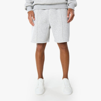 Pleated Core Short | Grey Marl